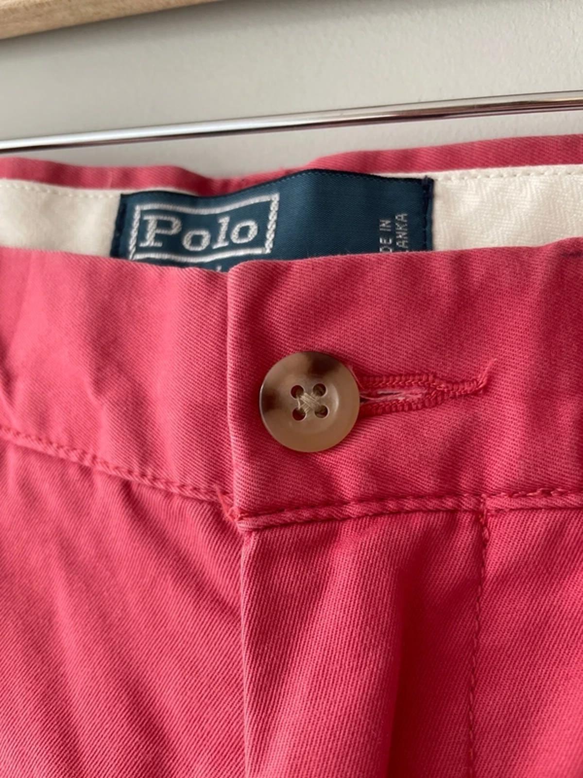 Men’s Ralph Lauren Classic Chino Shorts In Red - W42/L11 - 3132