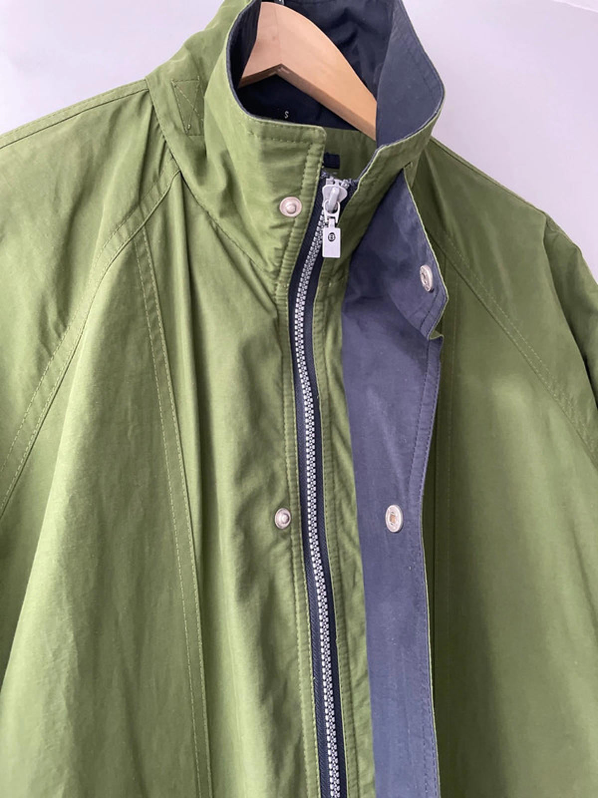 Men’s Baracuta Premium Oversized Fit Trench Coat In Khaki - Small - 2339