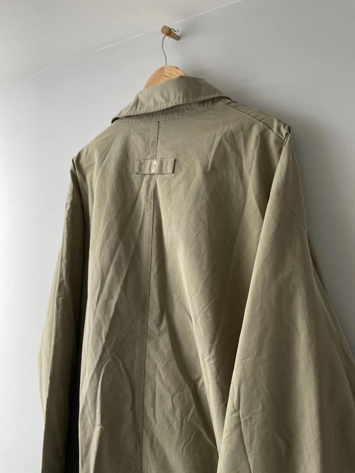 Men’s Baracuta Premium Trench Mac Coat In Beige - XLarge- 2068
