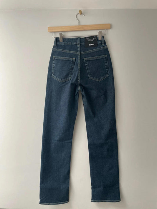 Women’s Weekday Twig Curve Mid Straight Fit Jeans - W26/L30 - 1820