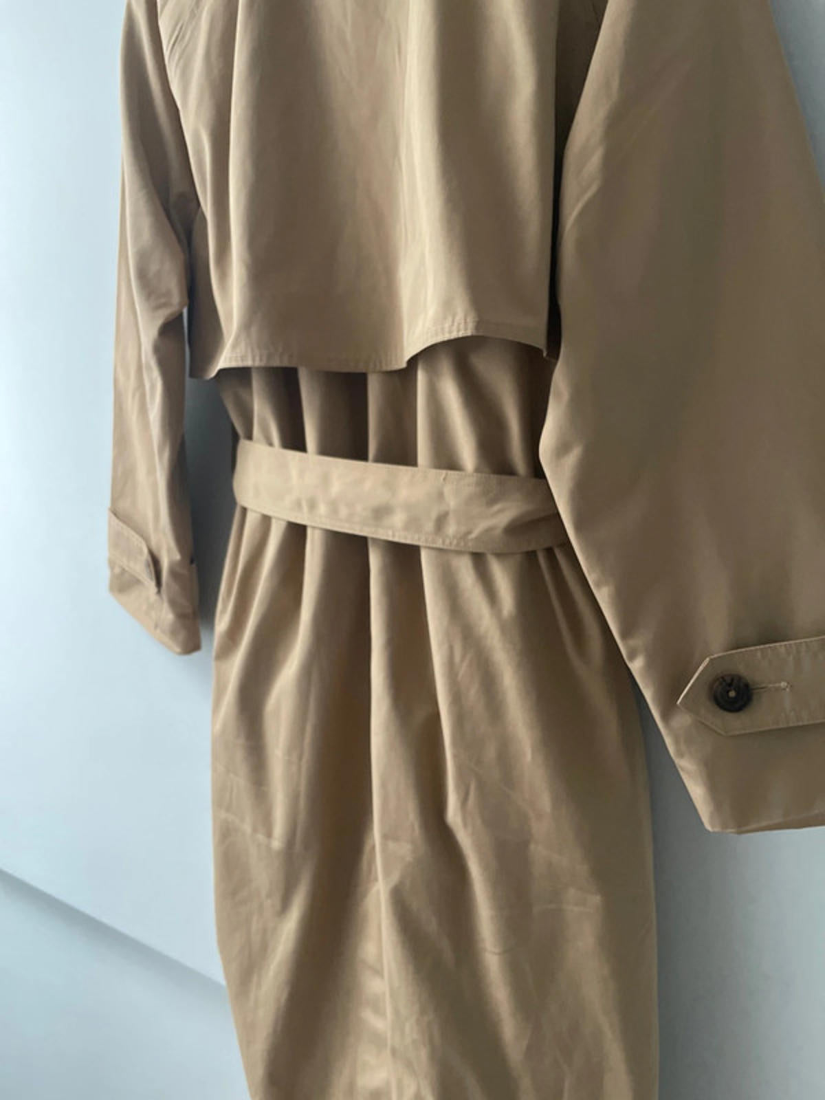 Women’s Abercrombie & Fitch Classic Trench Coat In Camel - Large - 2439