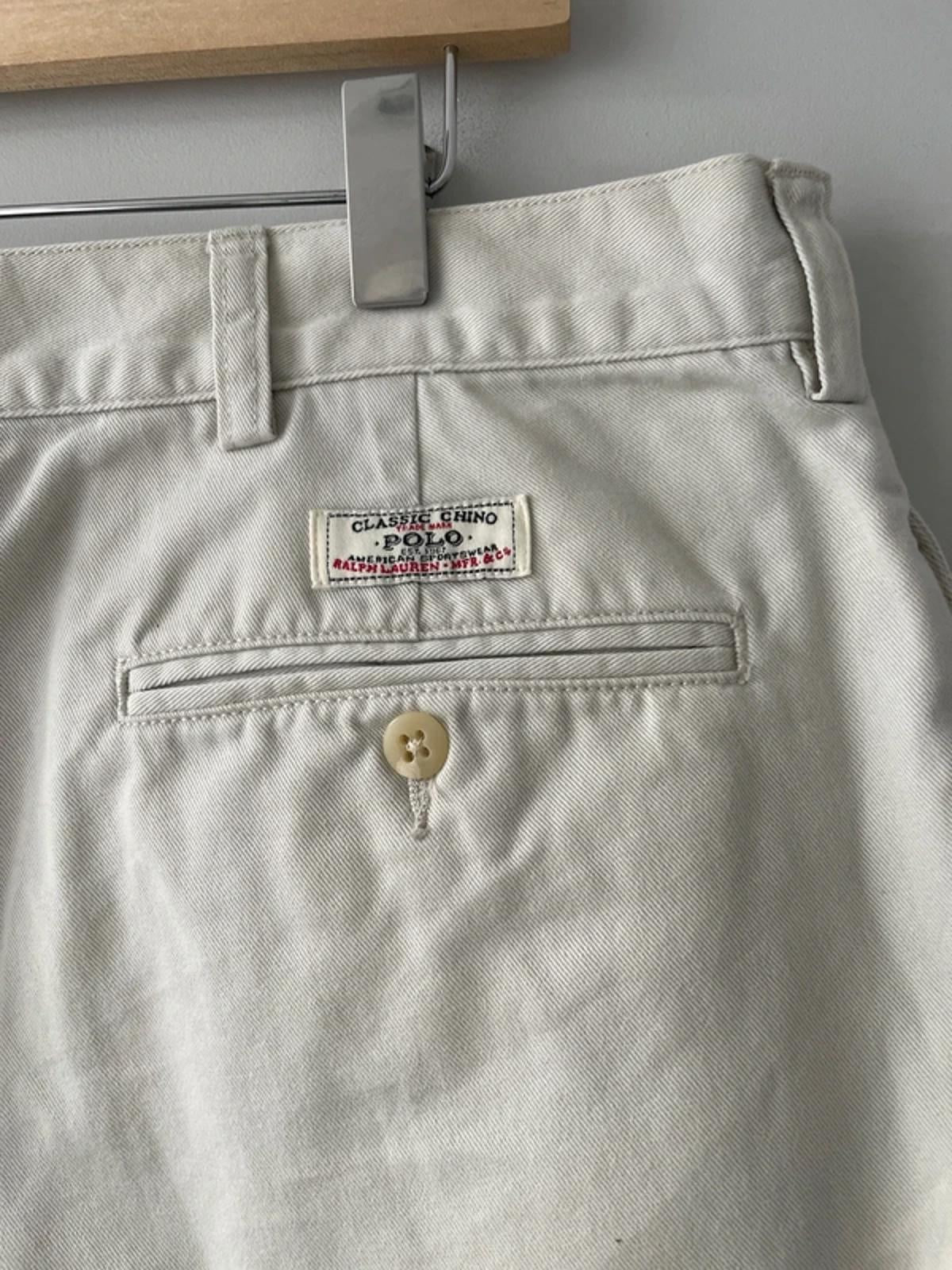 Men’s Ralph Lauren Tyler Shorts in Beige/Cream - W36/L9 - 3173