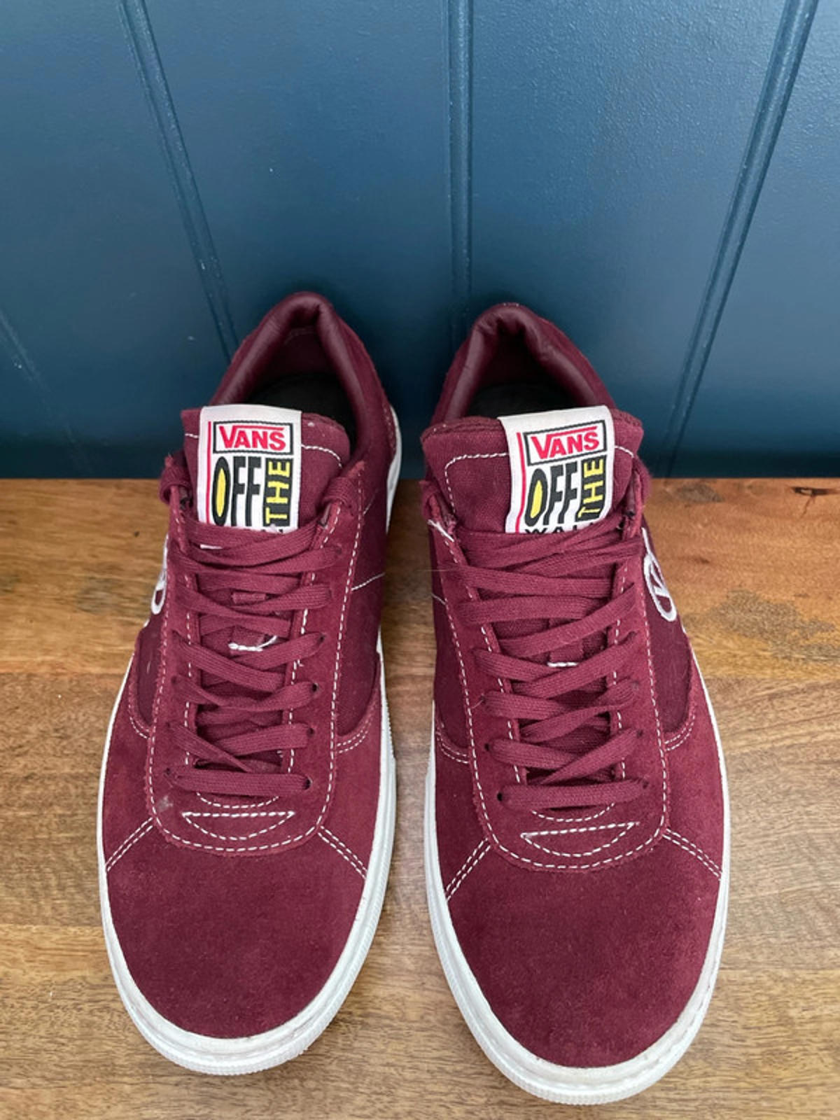 Women’s Vans Ua Paradoxxx Port/White Trainers - UK 6.5 - 1781