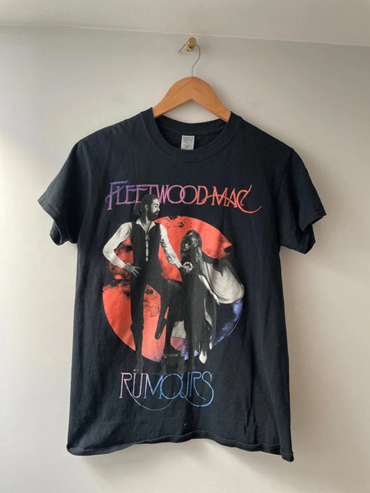 Women’s Vintage Fleetwood Mac Rumours Graphic T-shirt in Black - Small - 2725