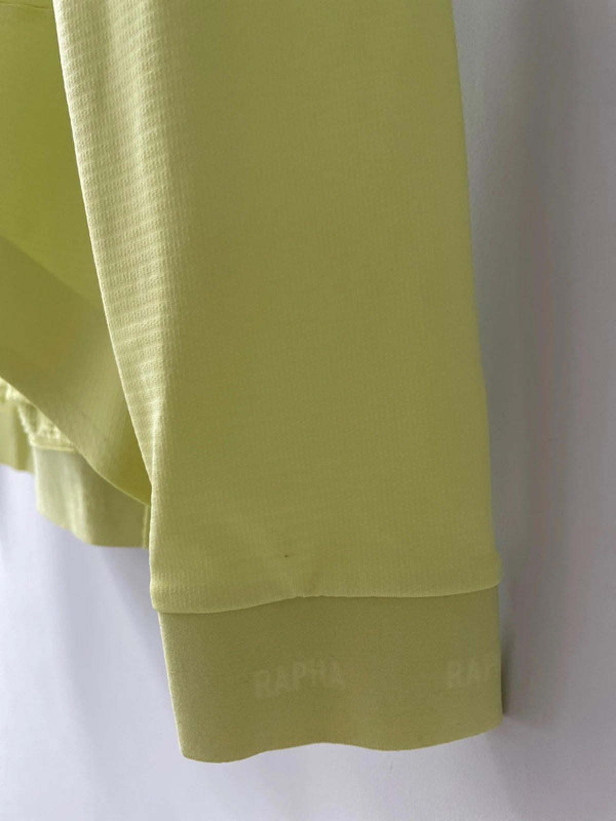 Men's Rapha Pro Team Long Sleeve Thermal Jersey in Lime - Large - 2505