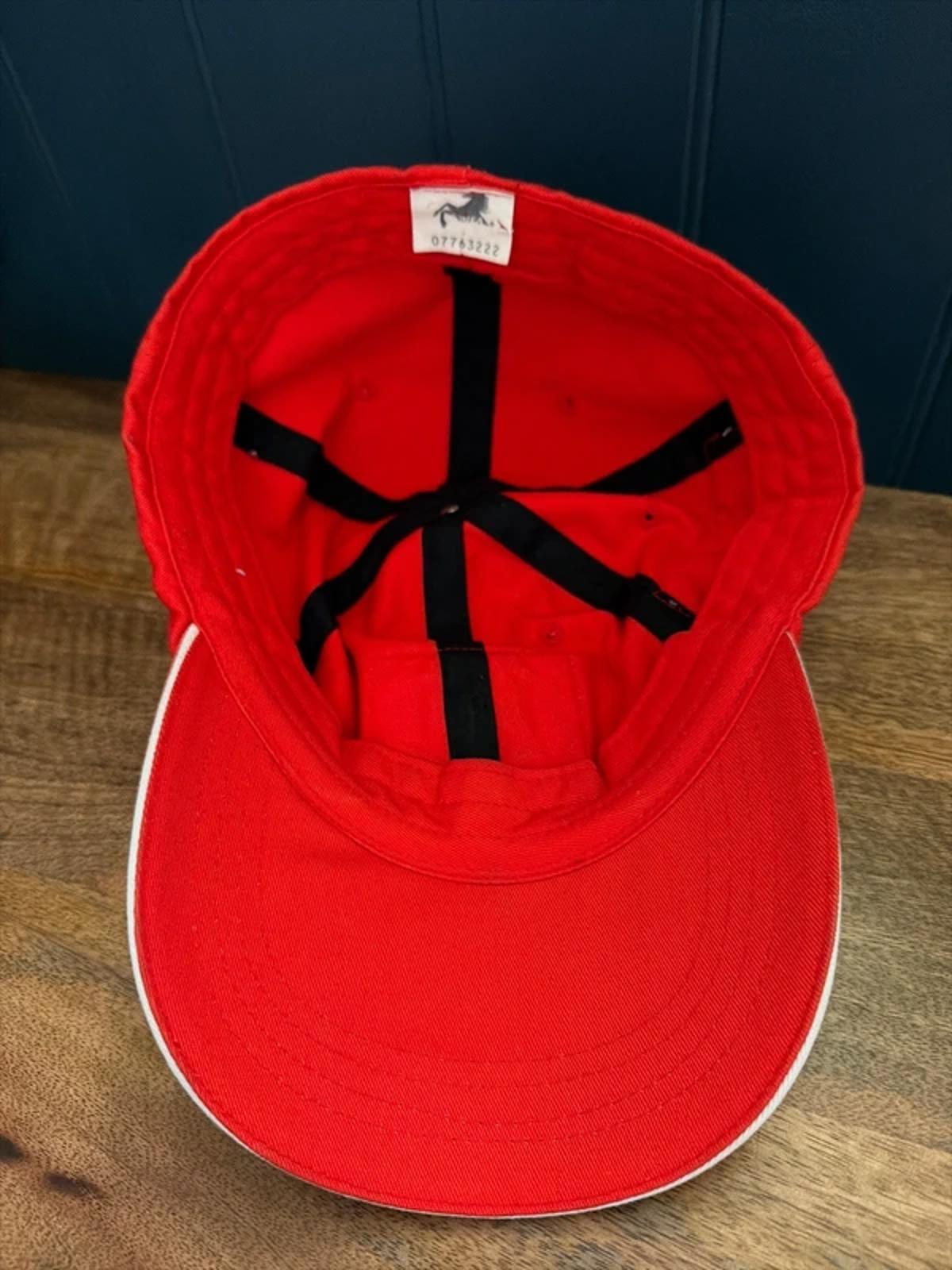Unisex Ferrari Vintage 90's Cap In Red - 3227