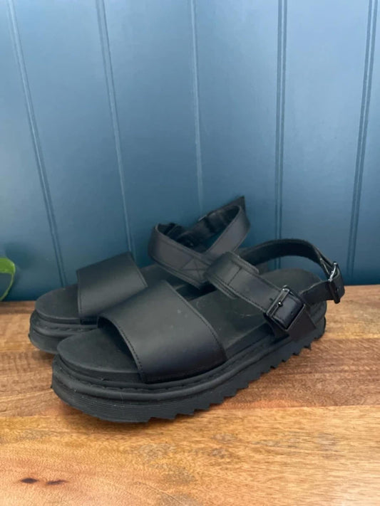 Women’s Dr Martens Voss Chunky Sole Sandals In Black - UK9 - 3046