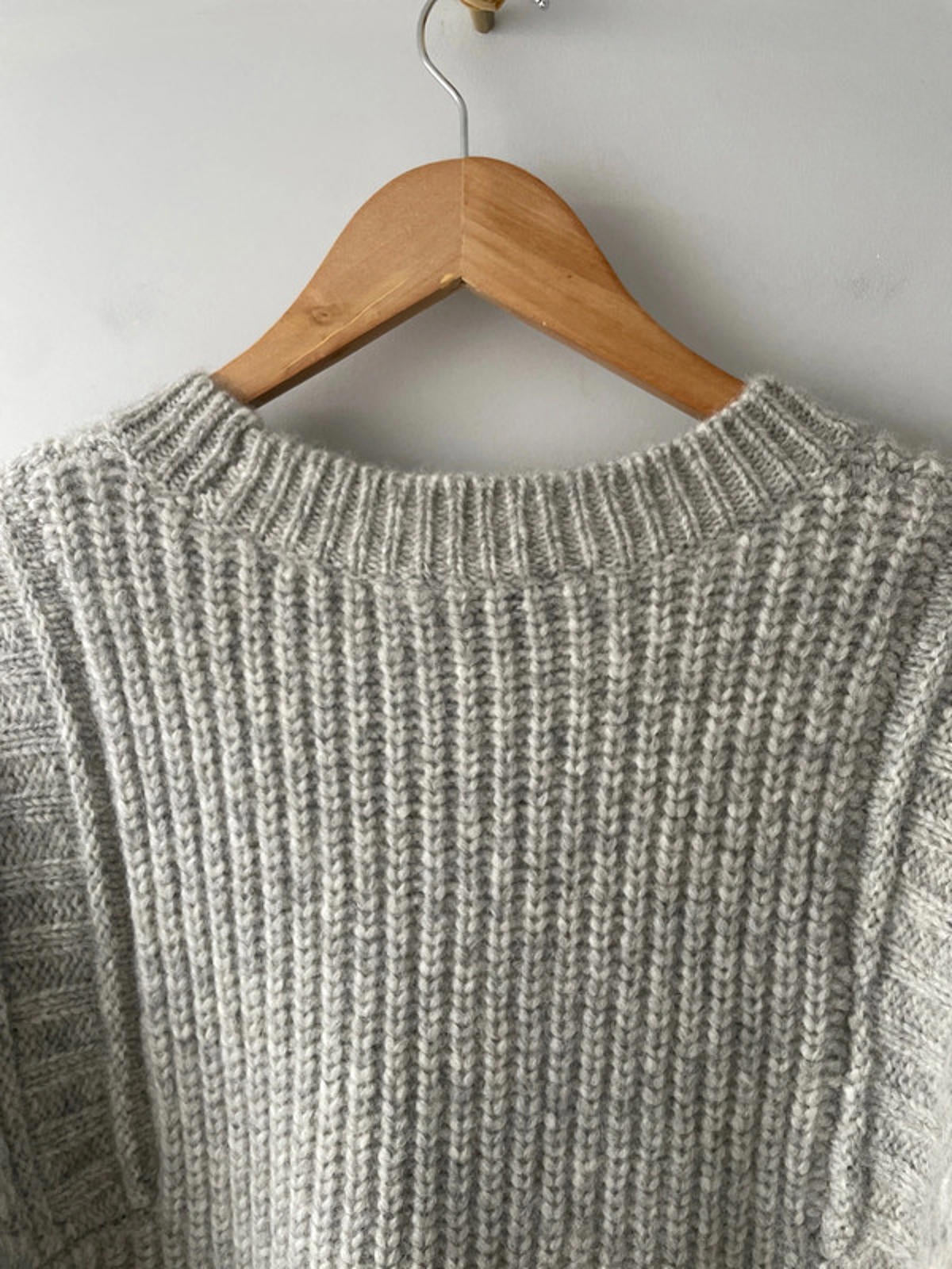 Women’s J.Crew Chunky Knit Alpaca Wool Mix Jumper In Grey - XXSmall - 2444 - RRP £160