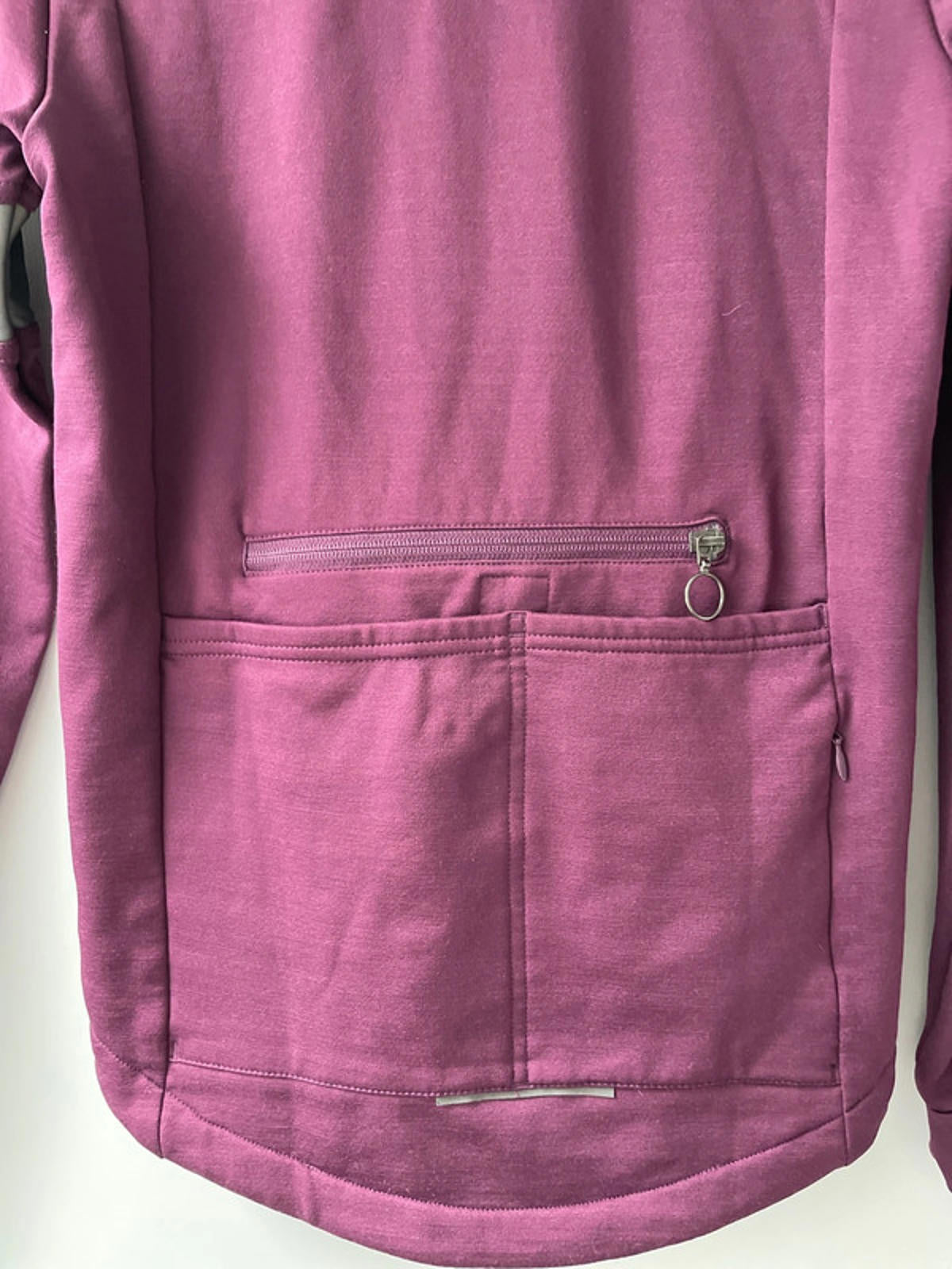 Men’s Rapha Long Sleeve Winter Cycling Jersey Merino Wool in Purple - XSmall- 2096