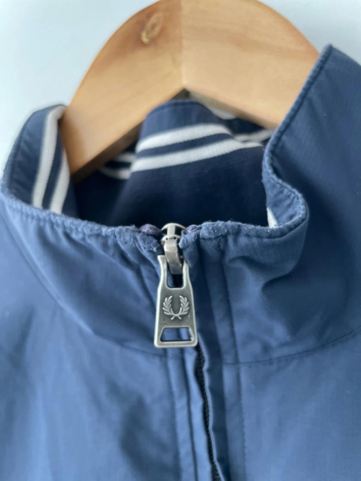 Men’s Fred Perry Harrington Jacket In Navy - Medium - 2072