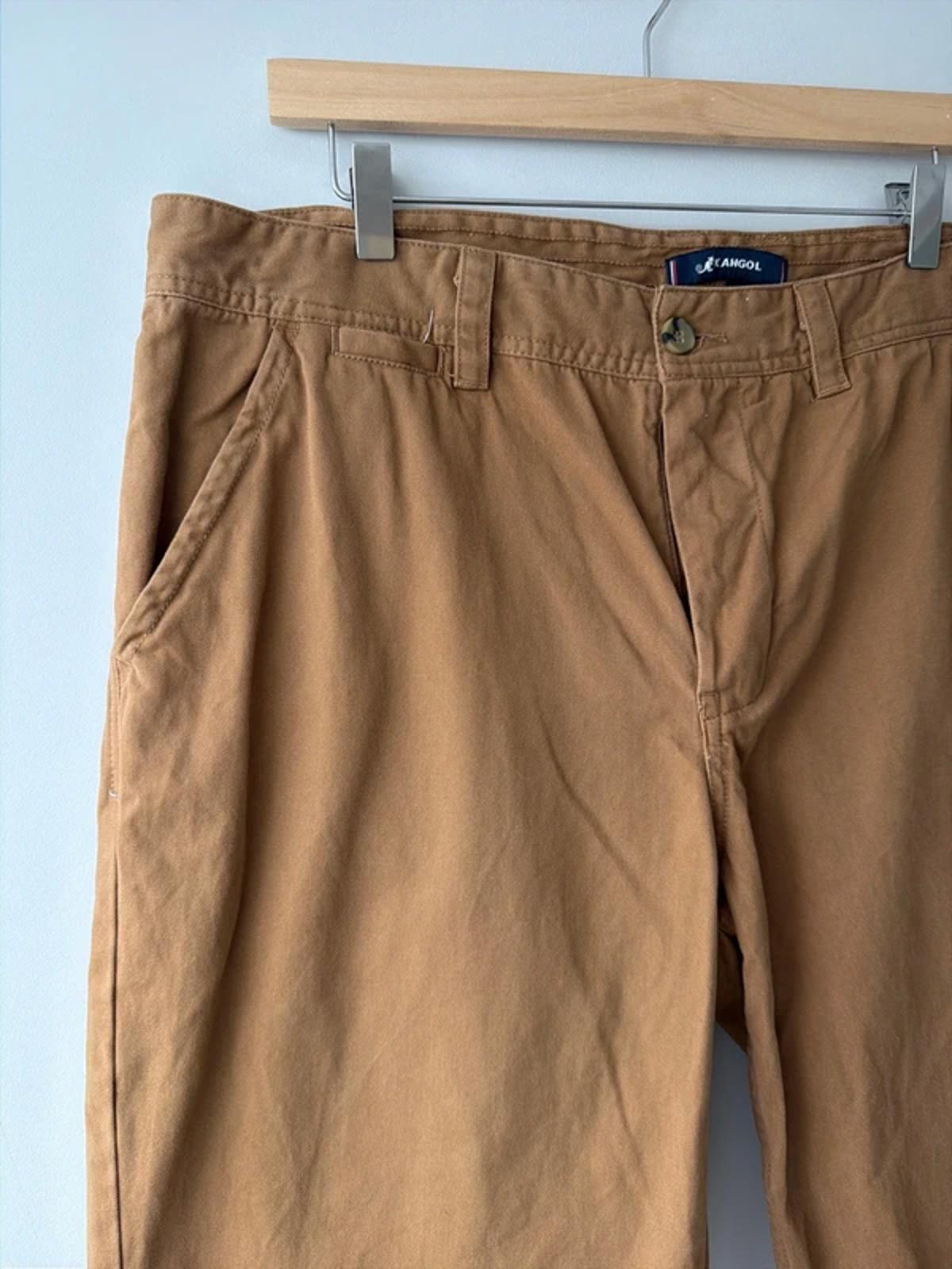 Men’s Kangol Vintage Classic Chino Shorts in Brown - W40 - 3253