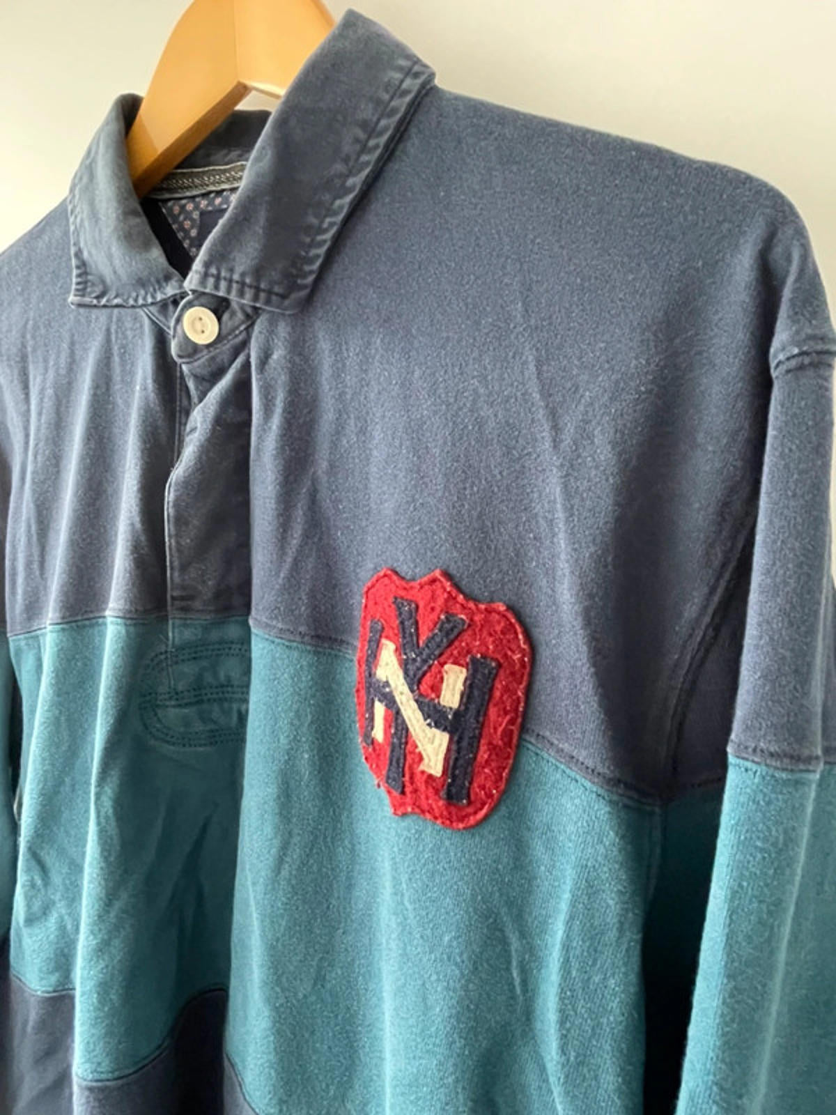 Men’s Tommy Hilfiger Long Sleeve Rugby Polo Top - XXLarge - 0854