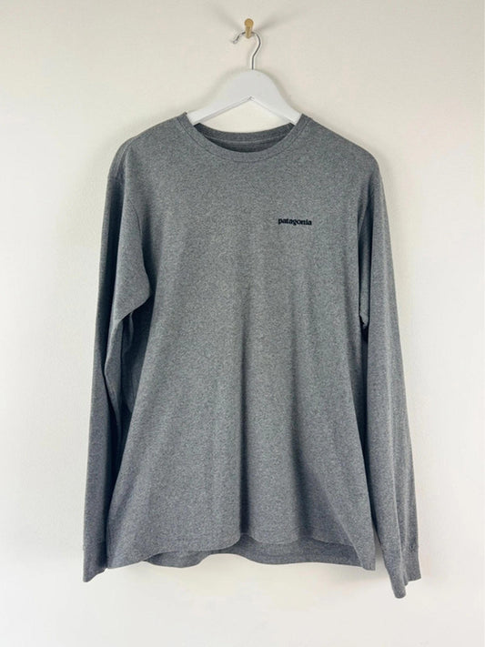 Men’s Patagonia Crew Neck Long Sleeve T-Shirt With Print - Medium  -1434