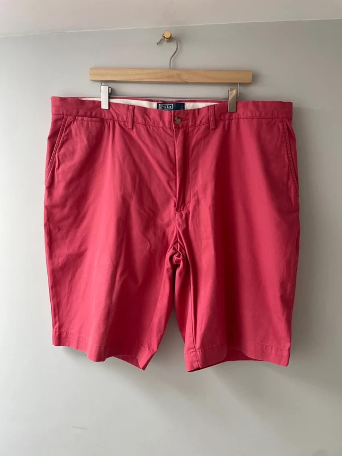 Men’s Ralph Lauren Classic Chino Shorts In Red - W42/L11 - 3132