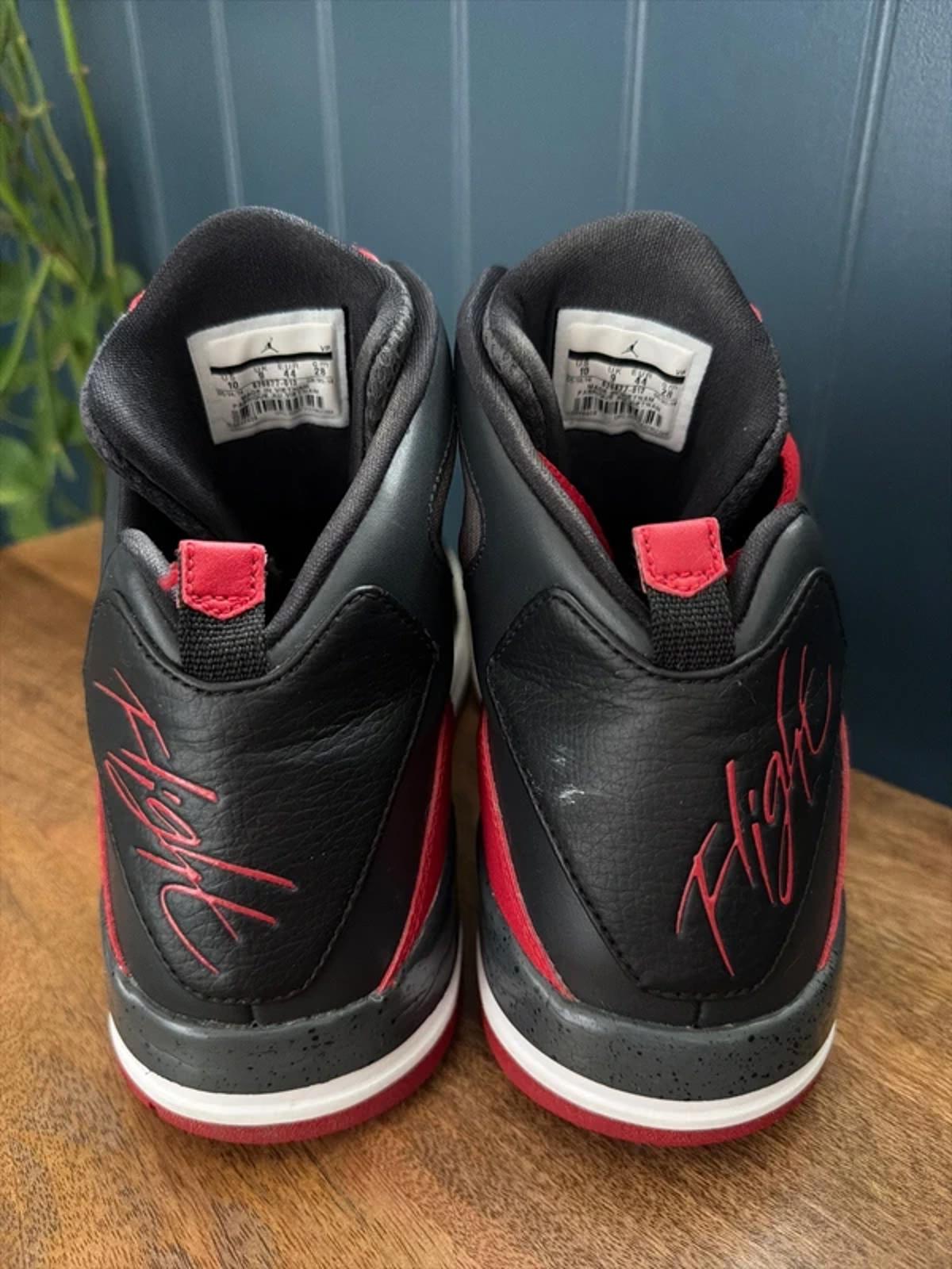 Men’s Nike Air Jordan SC-3 Basketball Trainers In Black/Red - Uk9 - 3293