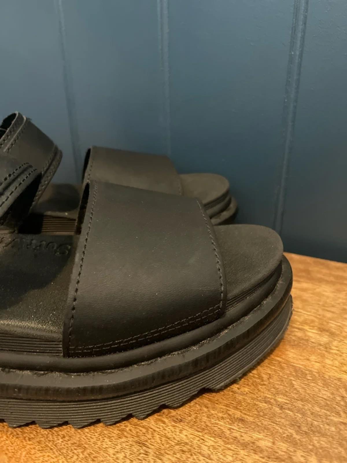 Women’s Dr Martens Voss Chunky Sole Sandals In Black - UK 5 - 3087