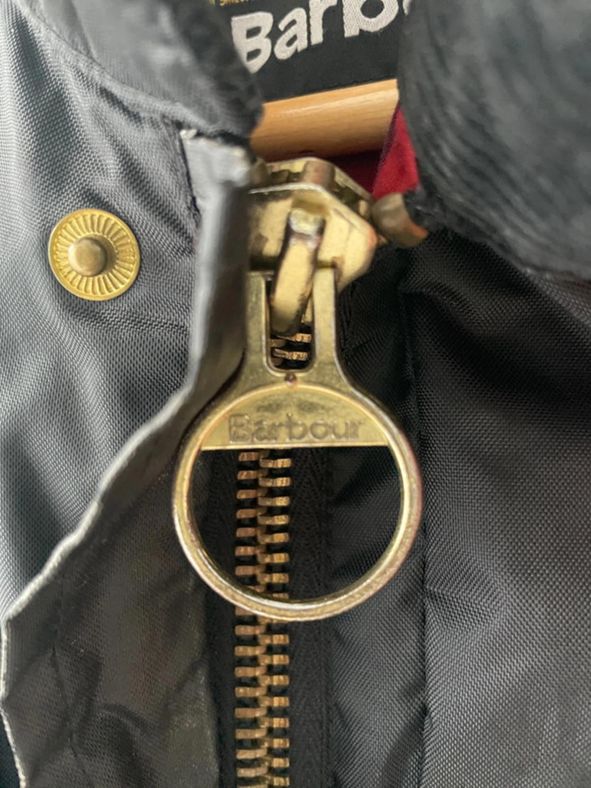 Men's Barbour International A7 Premium Biker Jacket in Black - Small - 2085