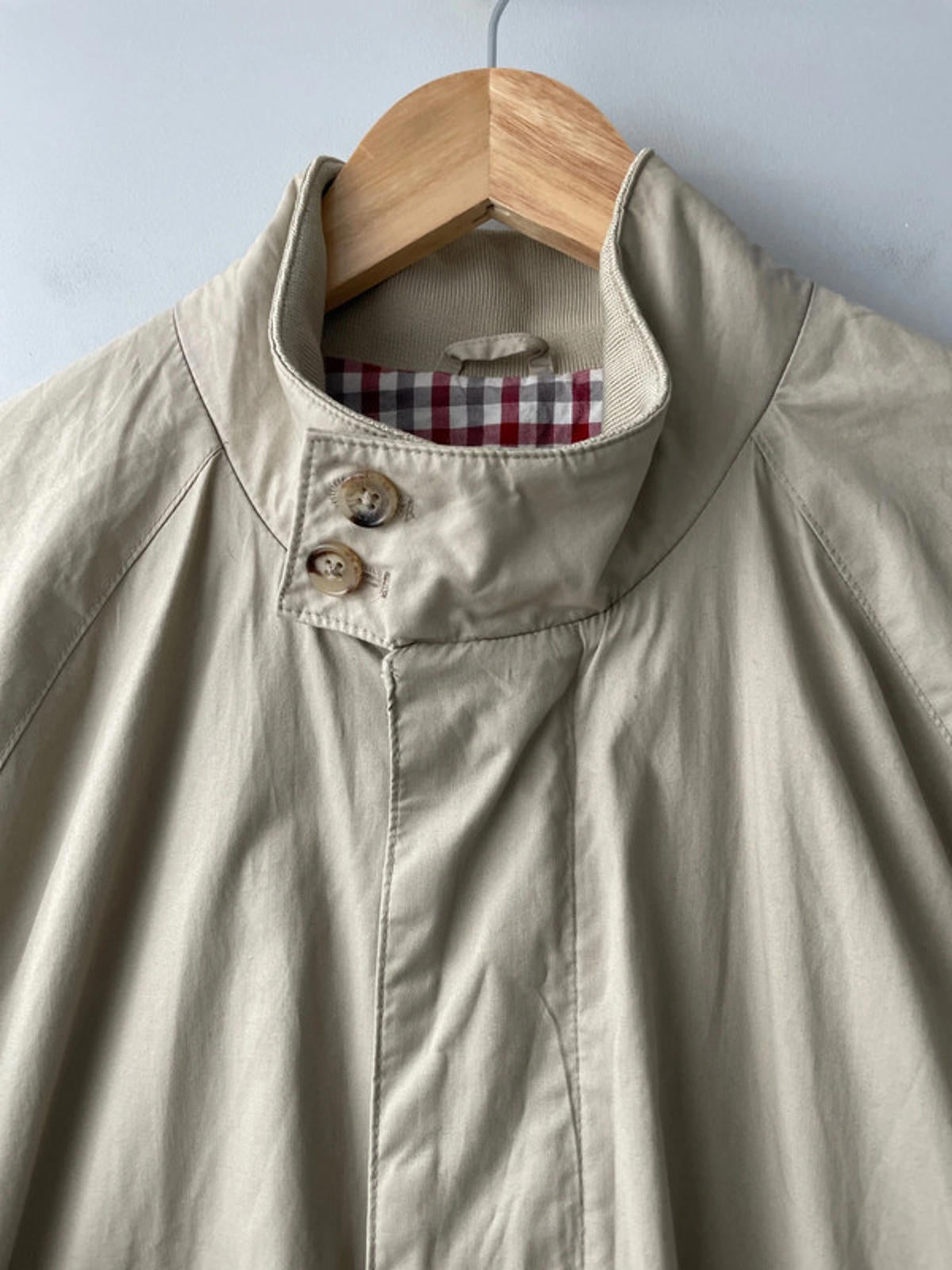 Men’s Ben Sherman Classic Mac Coat Jacket In Beige - XLarge - 2236