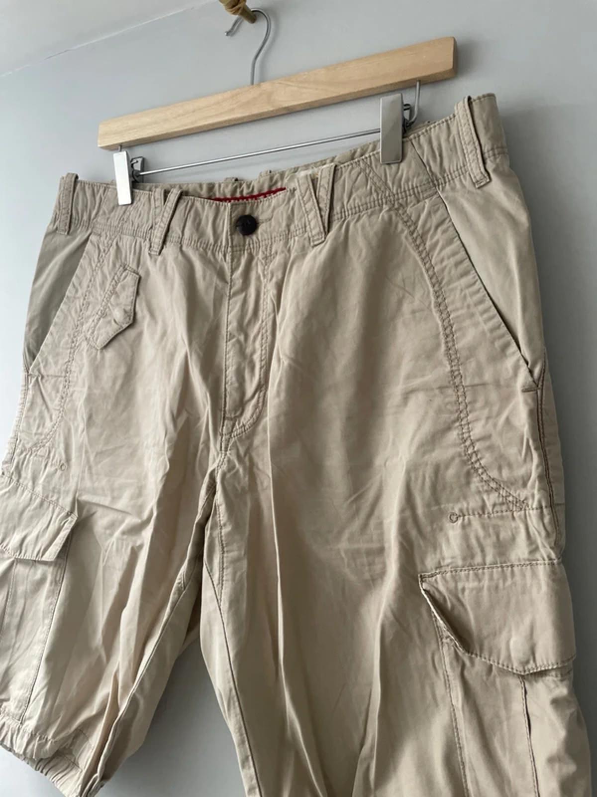 Men’s Hugo Boss Baggy oversized Fit Cargo Shorts In Beige - W34/L12 - 3183