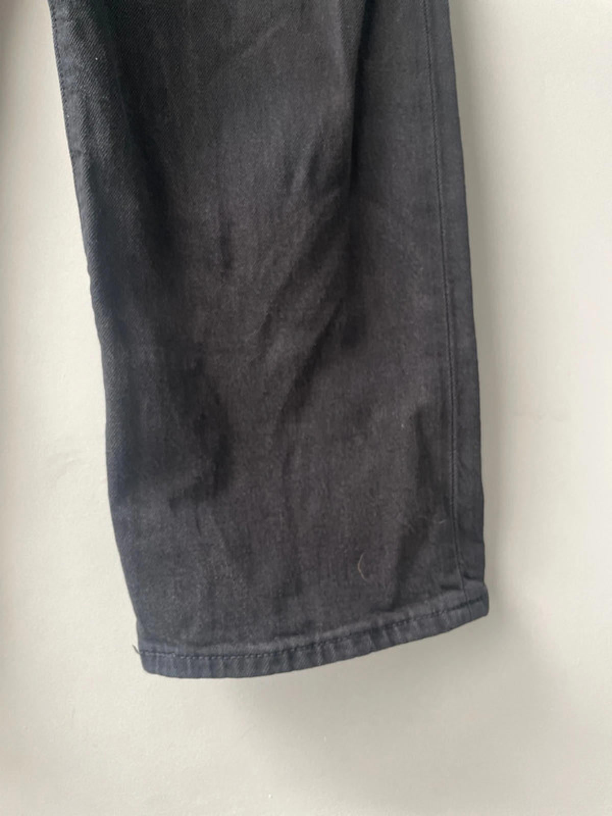 Women’s Levi’s High Waisted Ribcage Straight Fit Jeans In Black - W25/L27 - 2206