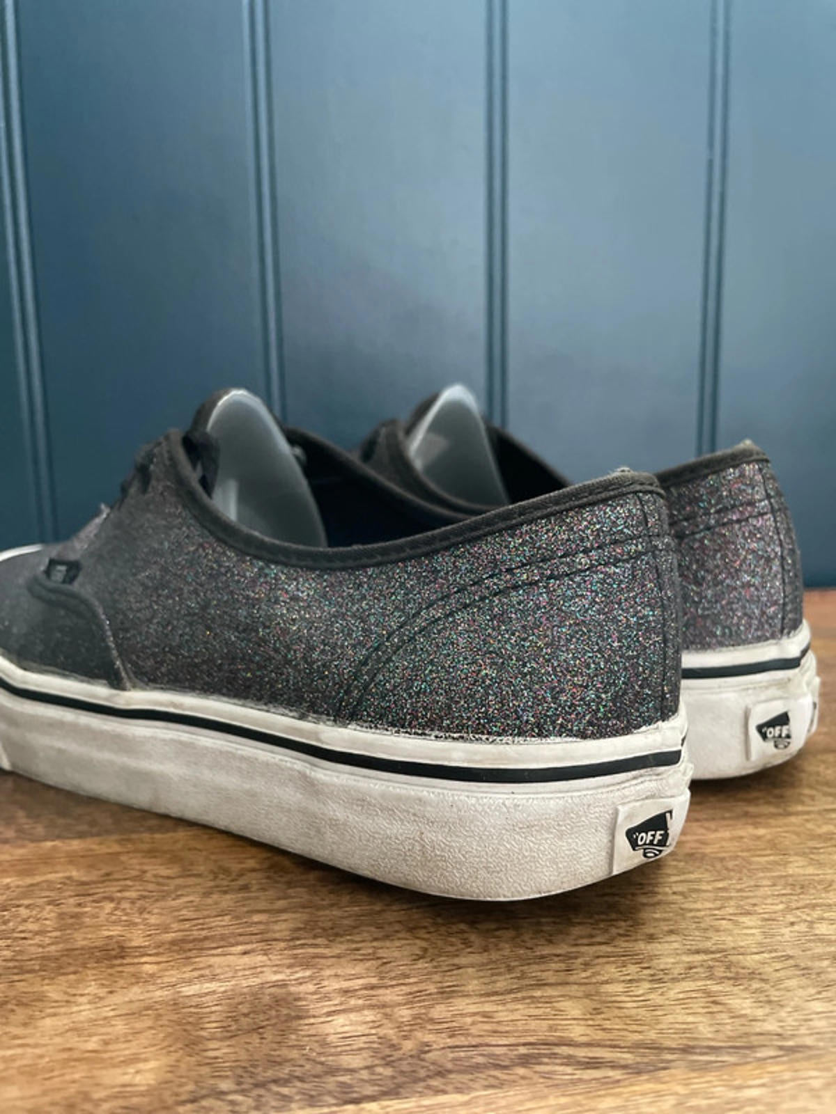 Women’s Vans Sparkly Glitter Trainers - UK 5 - 1610