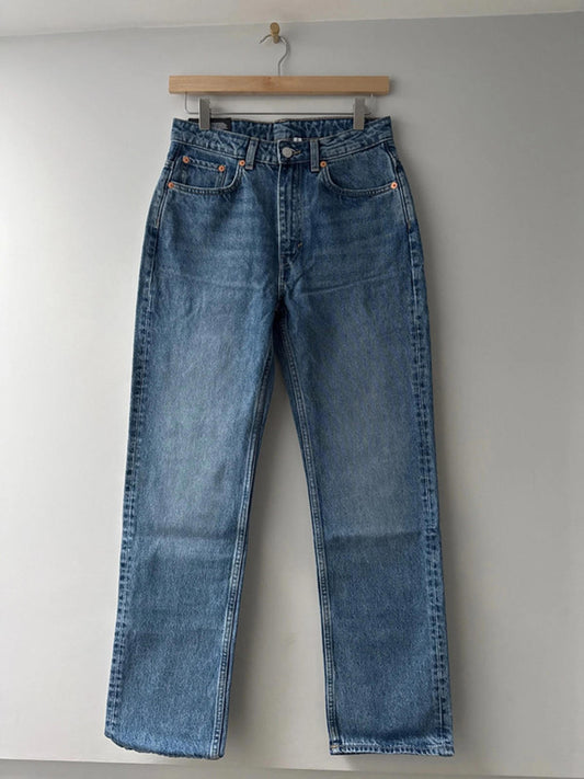 Women’s Weekday Voyage Fit High Waisted Jeans With Wash Effect - W27/L30 - 0622