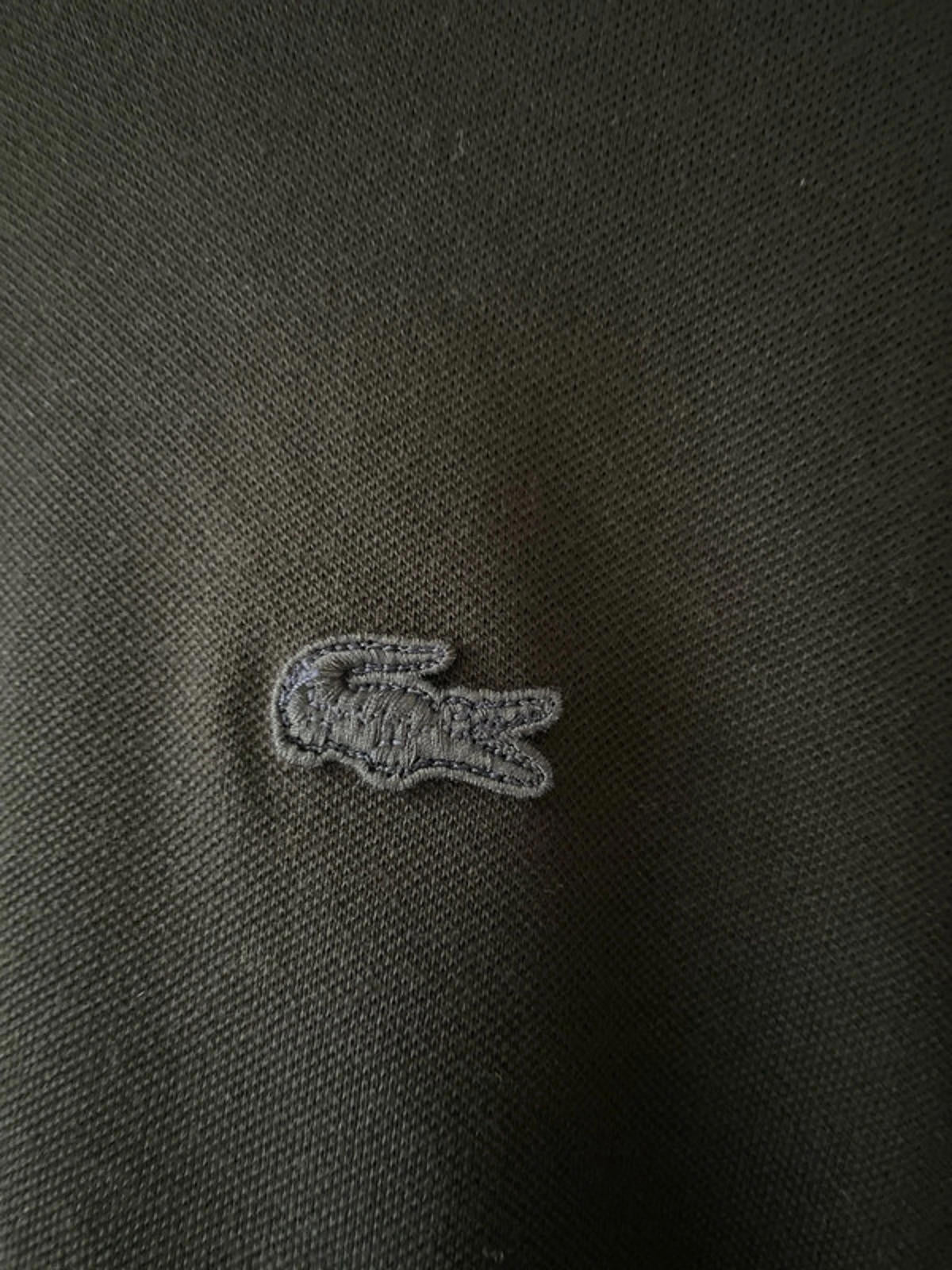 Men’s Lacoste Long Sleeve Polo Regular Fit in Black - Large - 2534