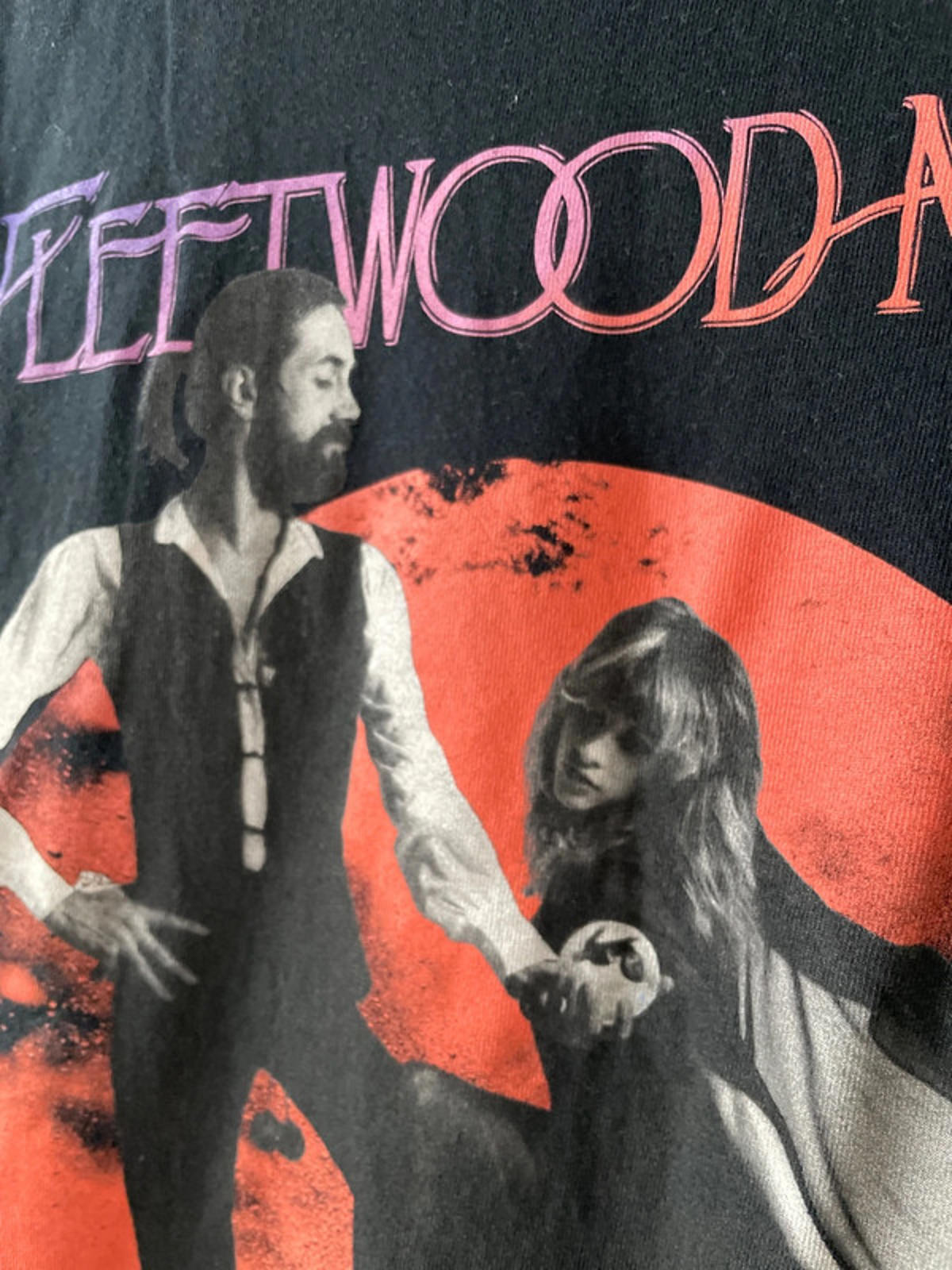 Women’s Vintage Fleetwood Mac Rumours Graphic T-shirt in Black - Small - 2725