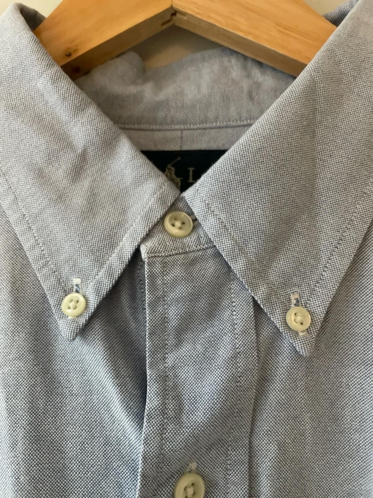 Men’s Ralph Lauren Blake Oxford Style Chambray Shirt In Blue - XLarge - 2929