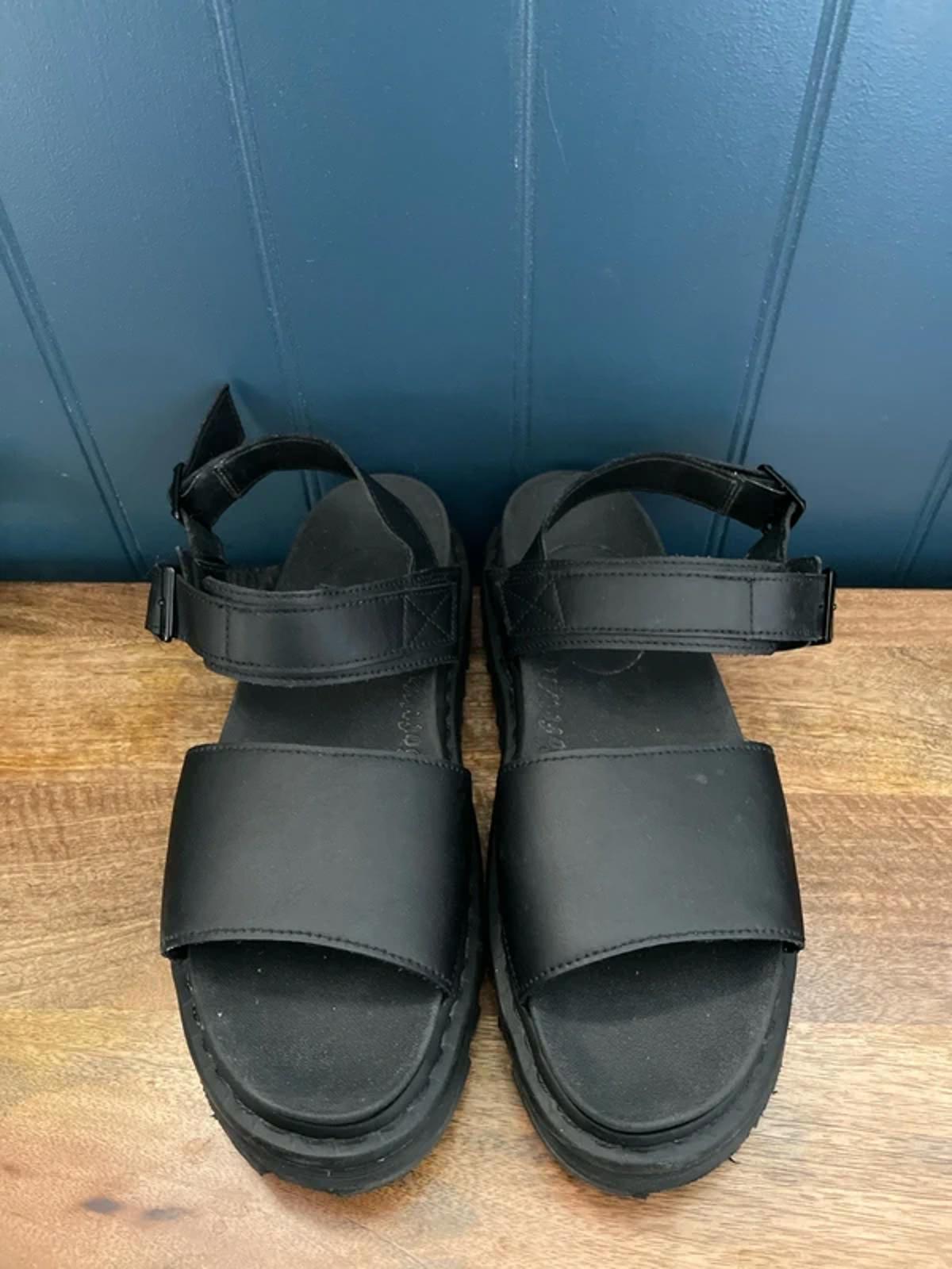 Women’s Dr Martens Voss Chunky Sole Sandals In Black - UK9 - 3046
