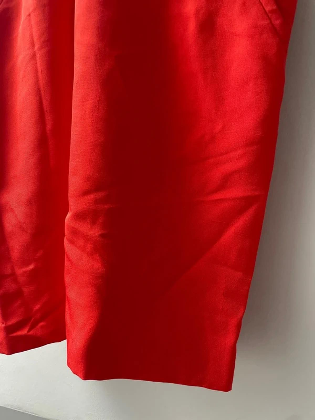 Women’s Emanuel Ungaro Designer Rare Find Cap Sleeve Dress In Red - UK8 - 3039