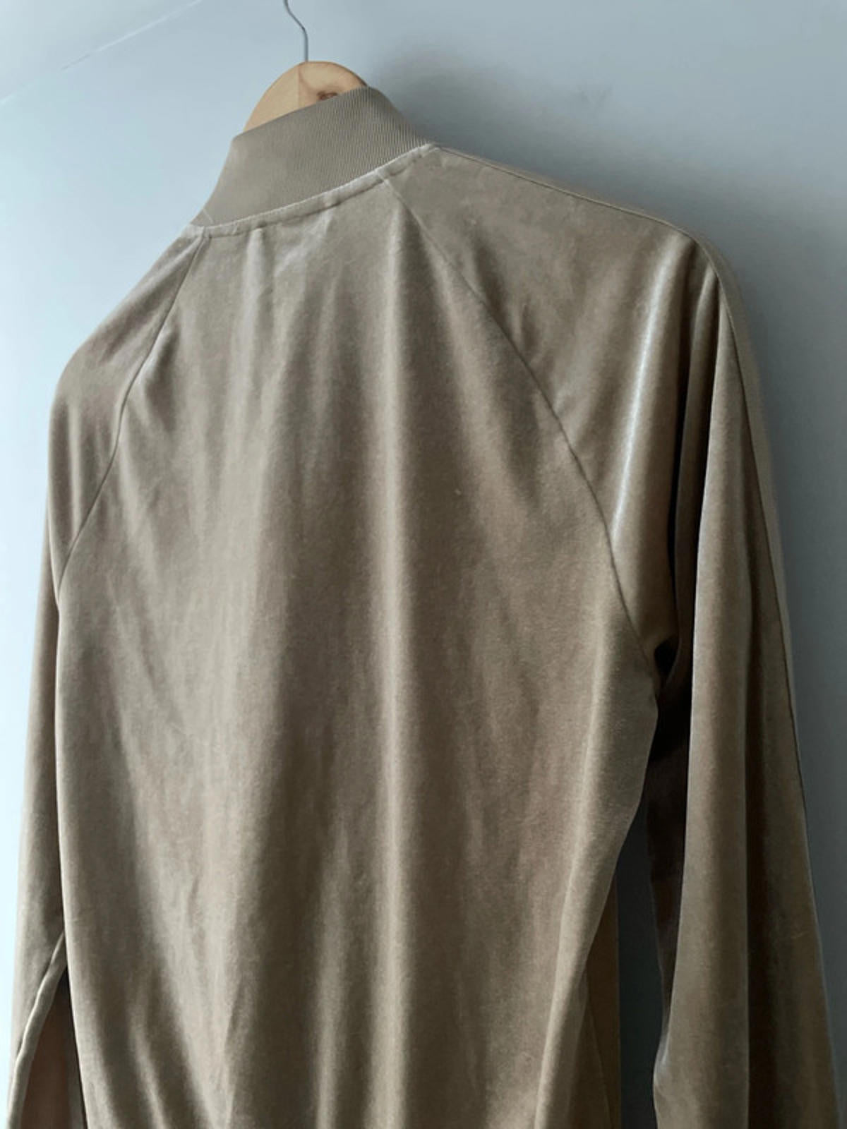 Women’s Adidas Adicolor Limited Edition Firebird Track Jacket In Beige Velour - UK8 - 2522