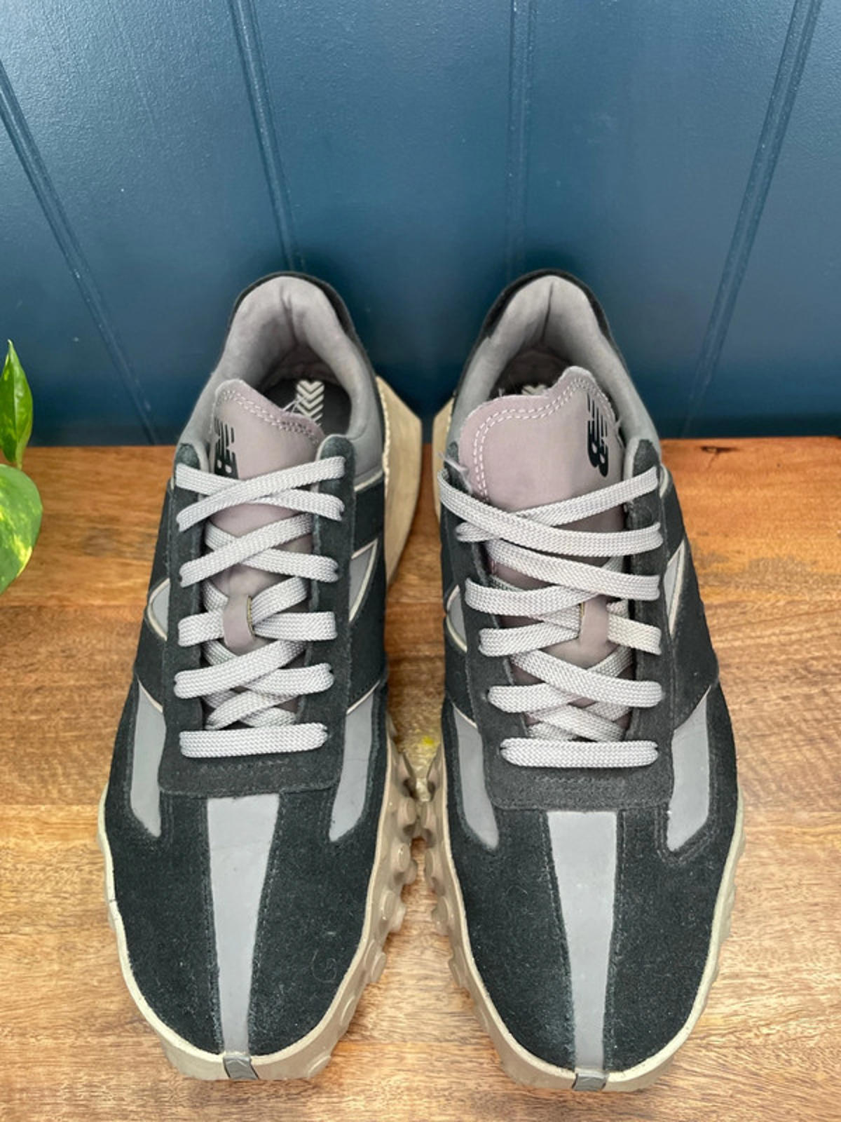 Men’s New Balance XC-72 Premium Leather Trainers In Black/Grey - UK10 - 2177