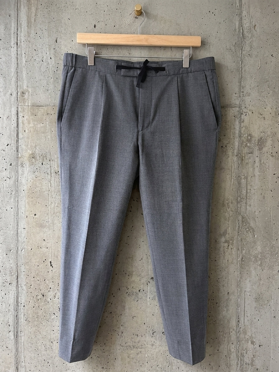Women’s Reiss Premium Wool Cropped Fit Trousers In Grey - W32/L27 - 3827