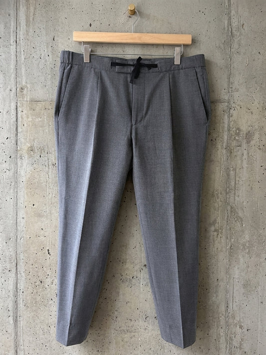 Women’s Reiss Premium Wool Cropped Fit Trousers In Grey - W32/L27 - 3827