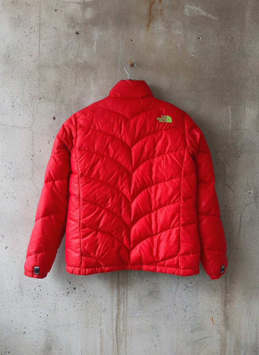 Women’s The North Face 600 Padded Puffer Jacket Coat In Red - Small - 2378