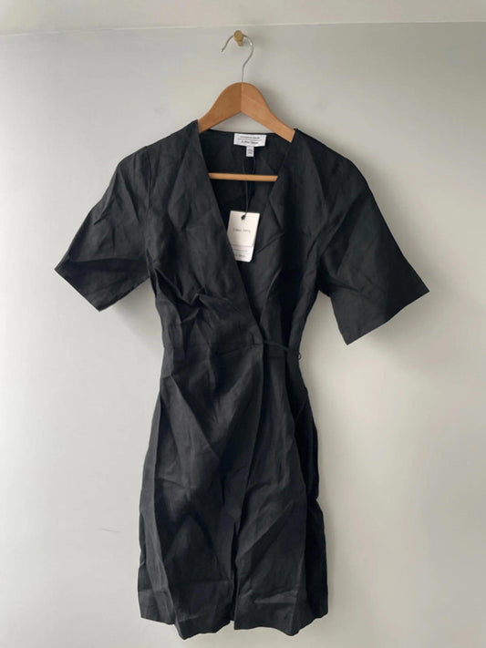 Women’s & Other stories 100% Premium Linen Wrap Dress - UK 6 / EU32 - 1589