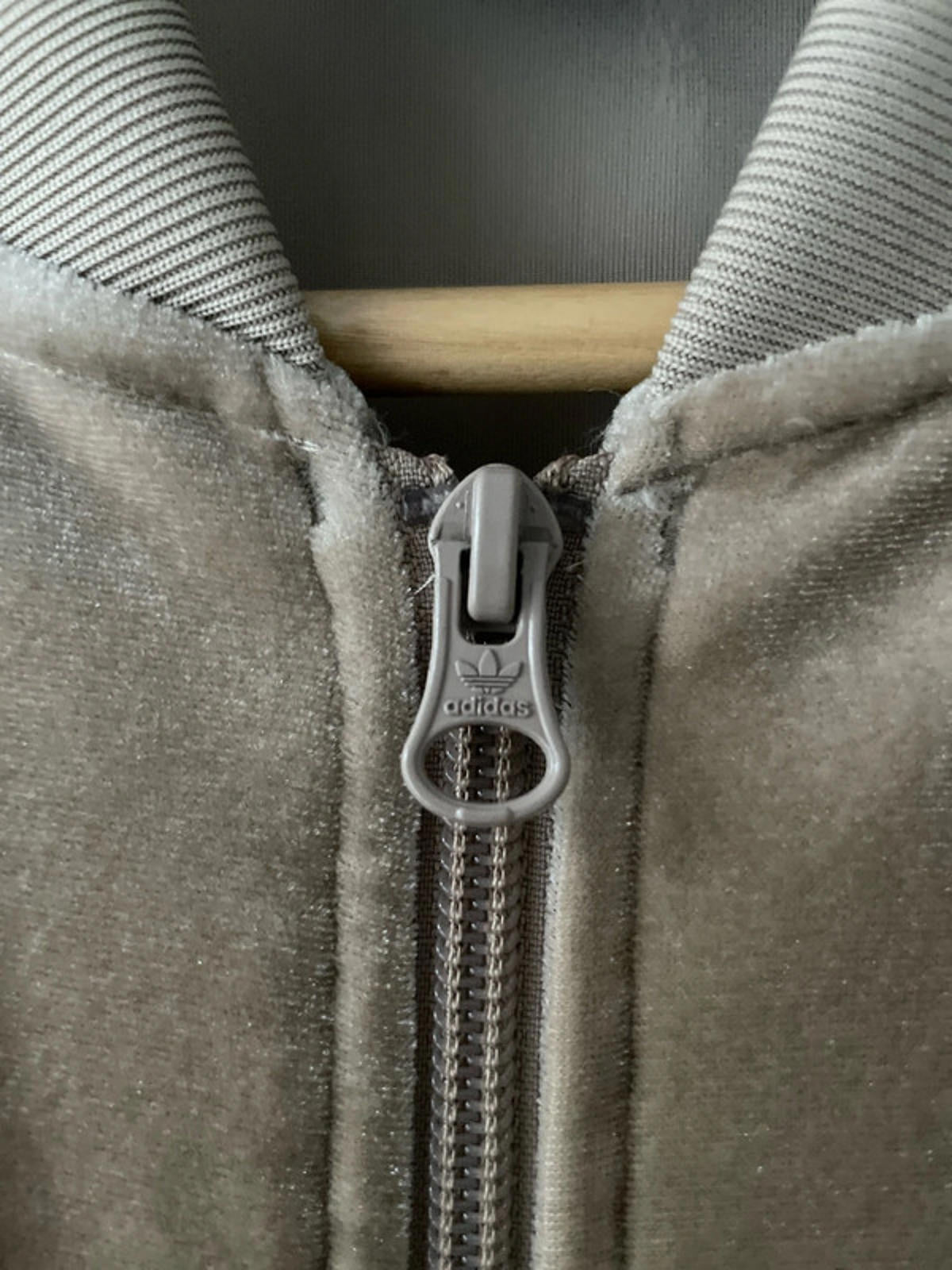 Women’s Adidas Adicolor Limited Edition Firebird Track Jacket In Beige Velour - UK8 - 2522