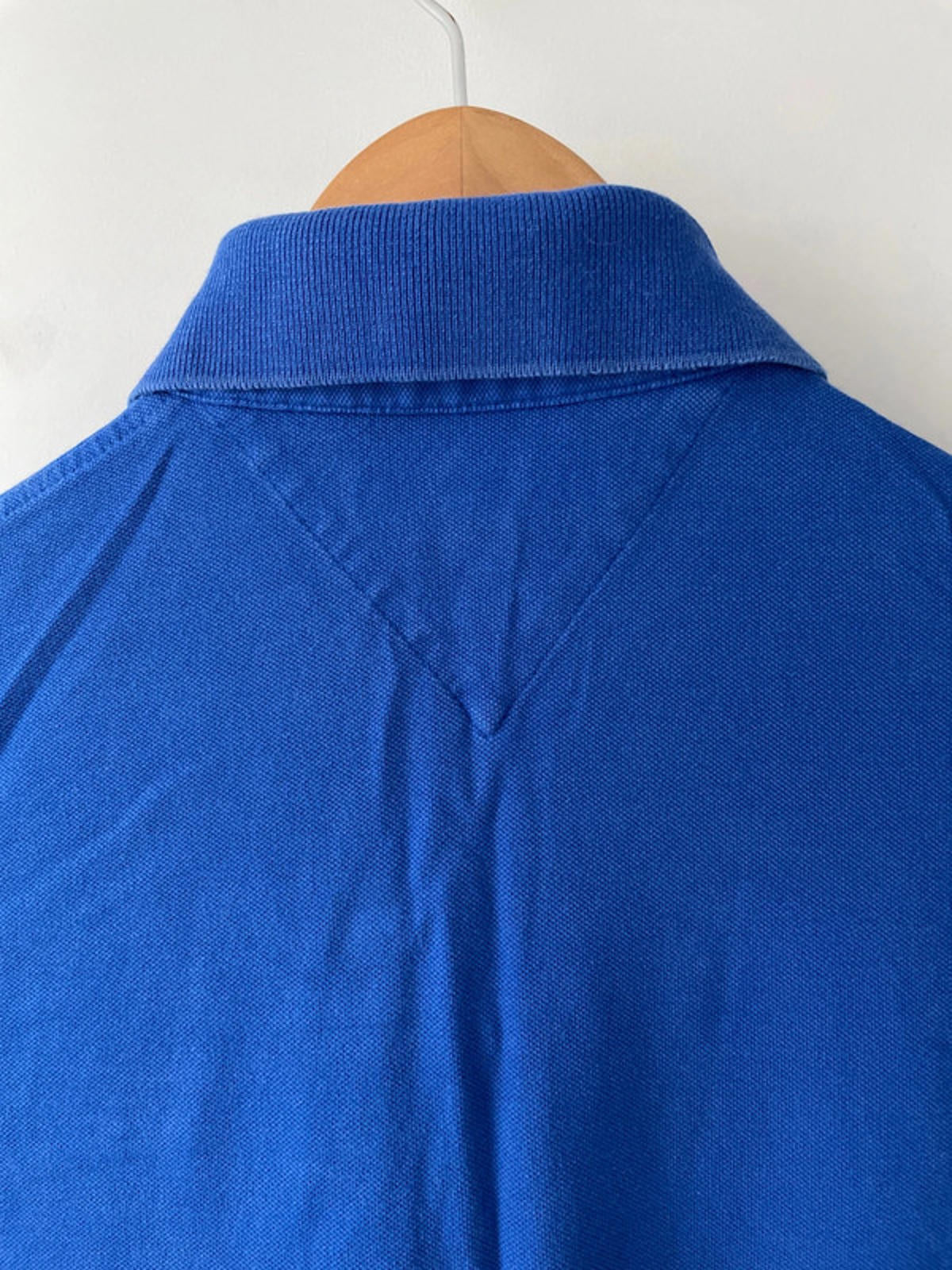 Men’s Tommy Hilfiger Slim Fit Blue Polo Top - Small - 1592