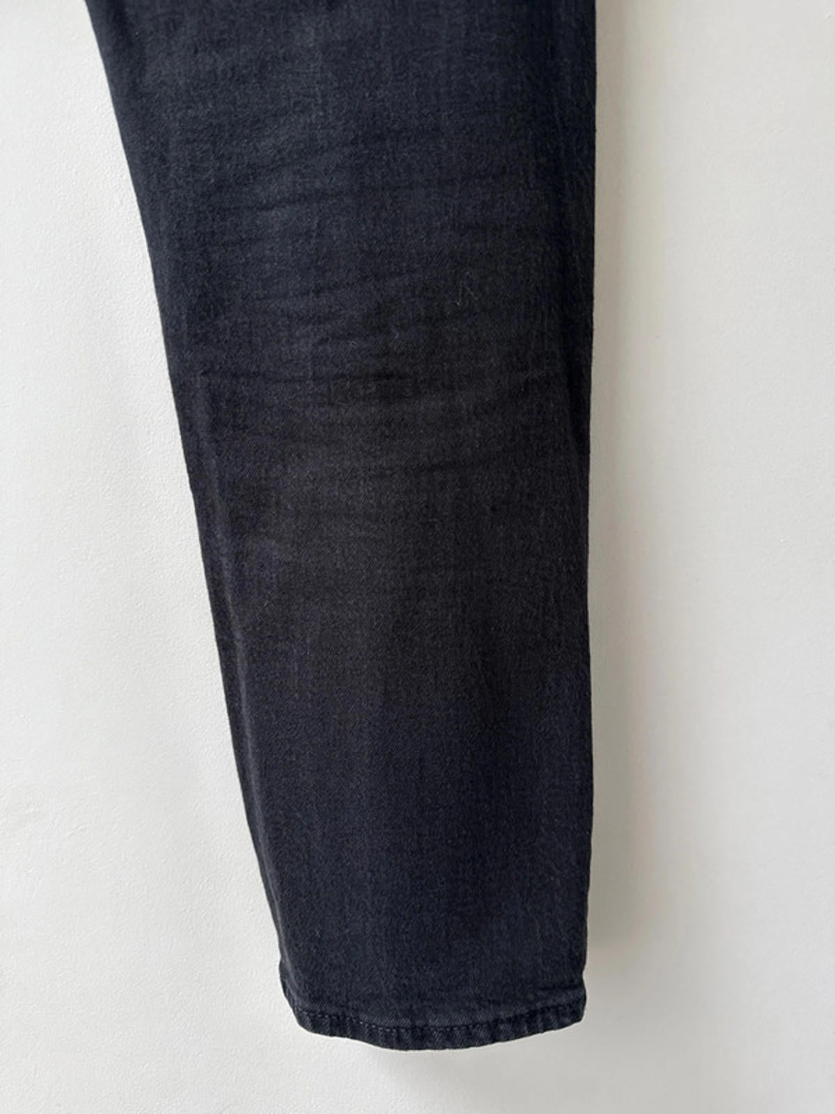 Women’s Levi’s Wedge Straight High Waisted Fit Jeans In Black - W25/L28 - 1957