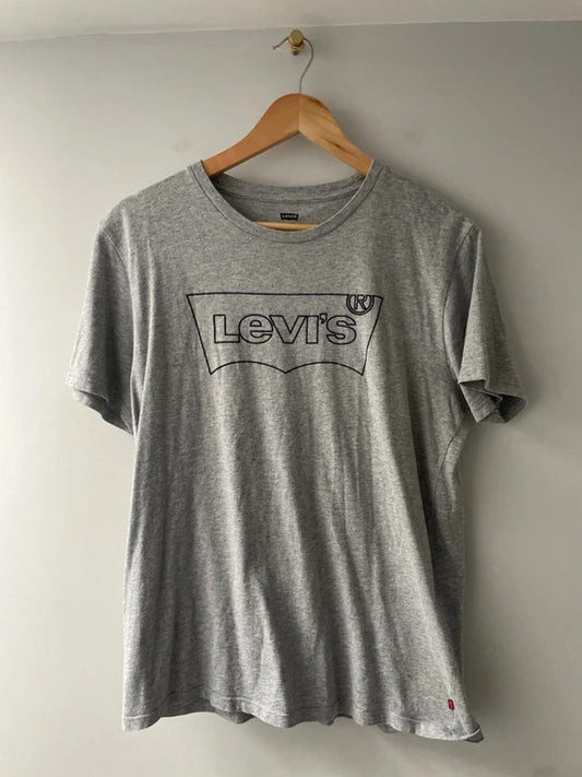 Men’s Levi’s Crew Neck Short Sleeve T-shirt in Grey - Medium - 3035