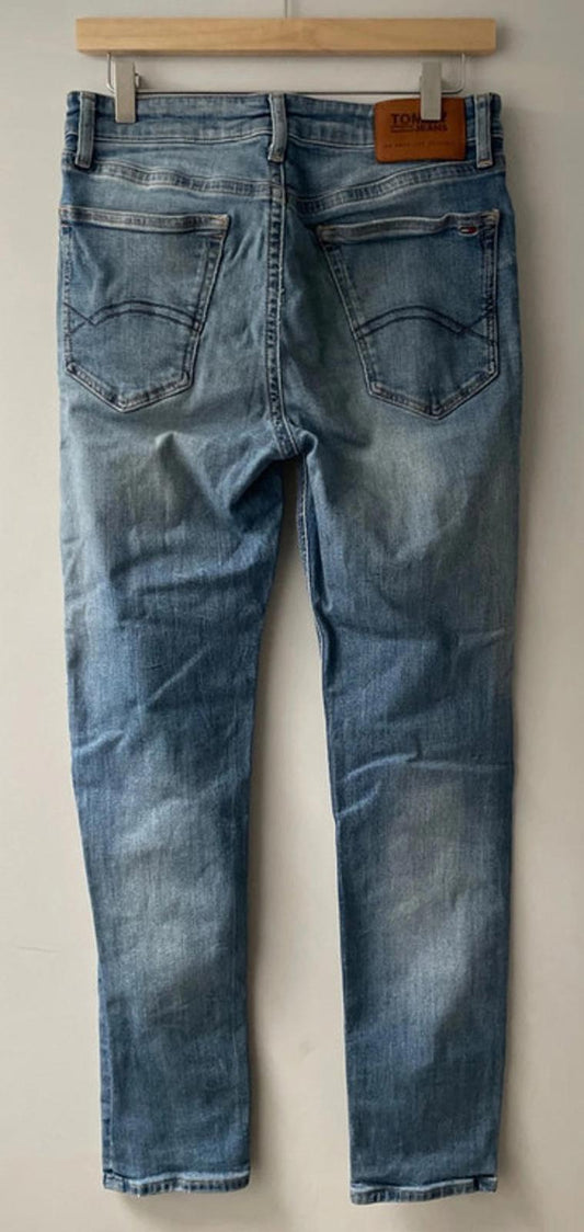 Mens Tommy Hilfiger Skinny Simon Fit Jeans With Wash Effect - W30 / L30