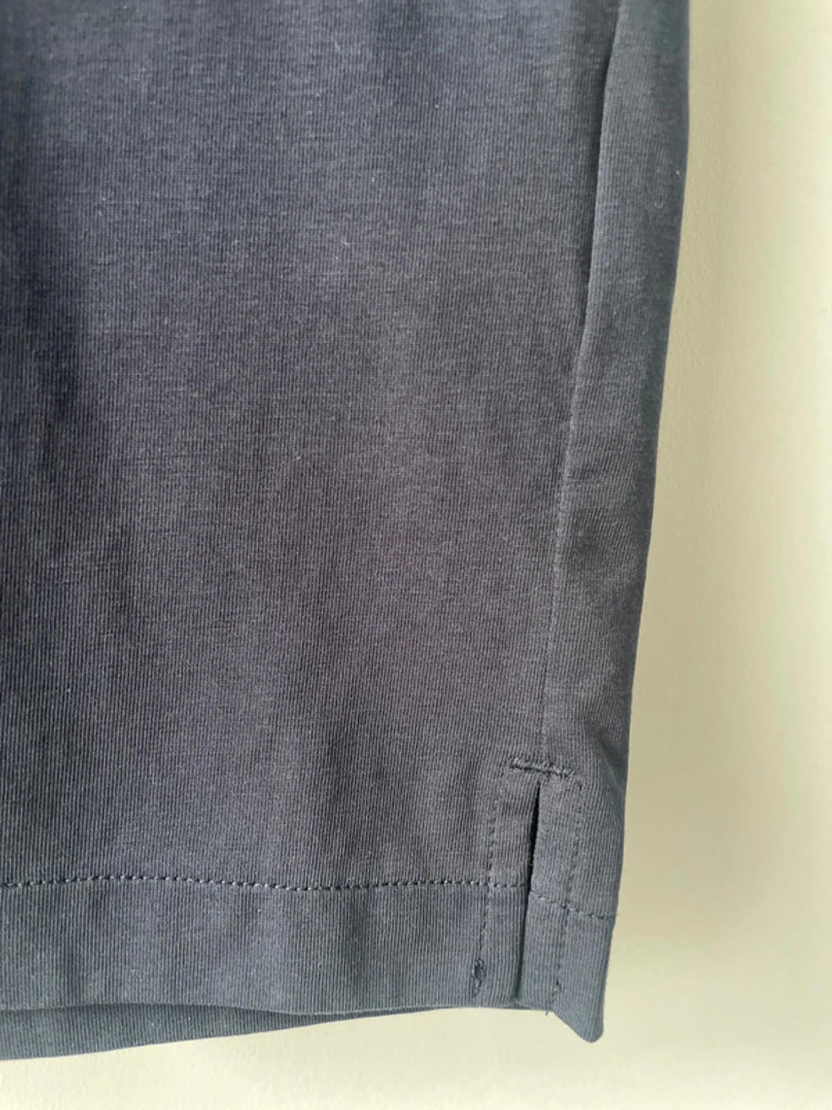 Men’s Uniqlo Short Sleeve Stretch Fit Shirt In Navy - Small - 1503