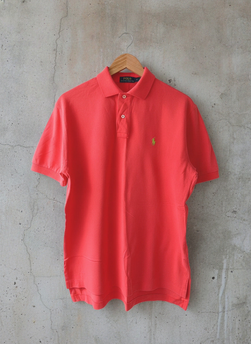Men’s Ralph Lauren Classic Fit Polo Top In Pink - Medium - 3421