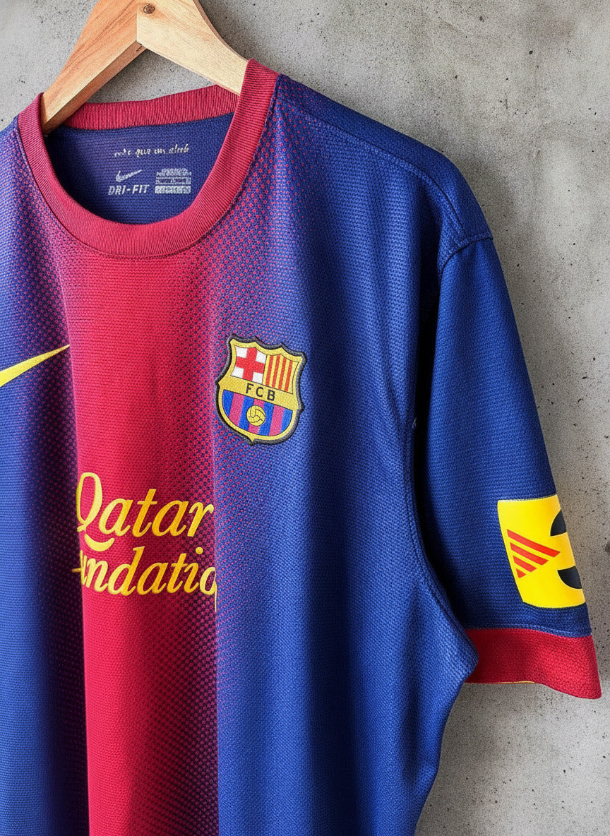 Mens Barcelona 2012/13 Home Football Shirt Top - XLarge - 3526