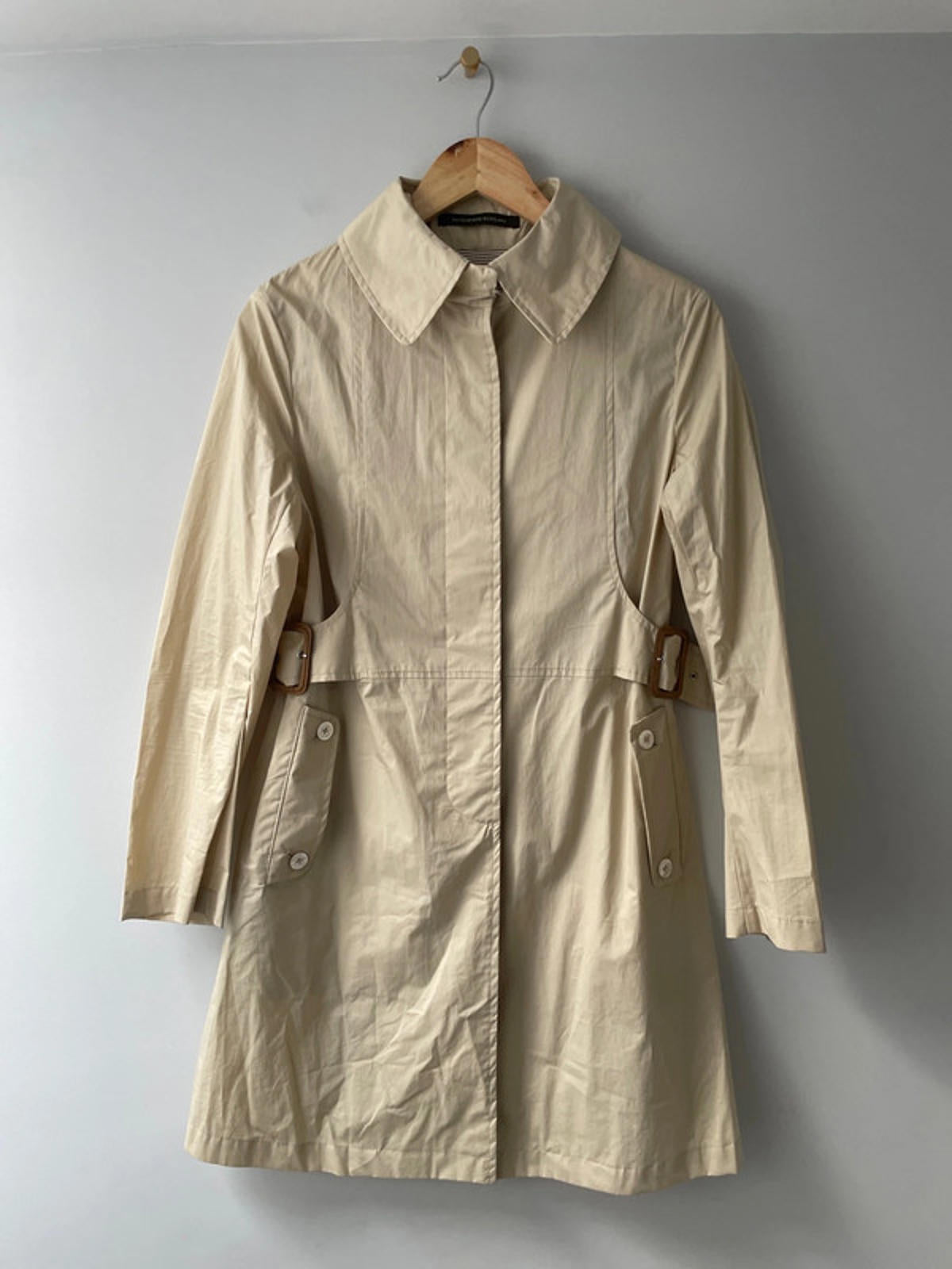 Women’s Mackintosh Made In Scotland Premium Mac In Beige - XSmall - 2293