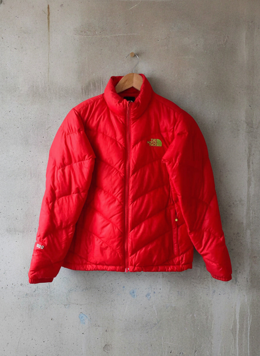 Women’s The North Face 600 Padded Puffer Jacket Coat In Red - Small - 2378
