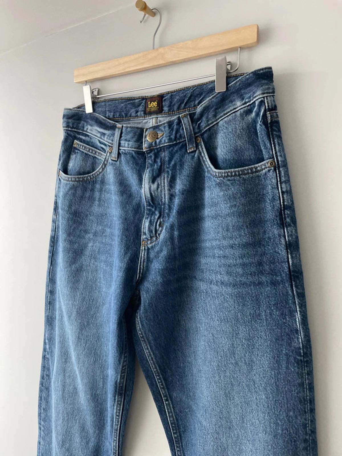 Mens Lee Haden Straight Fit Jeans In Blue - W32/L32 - 2345