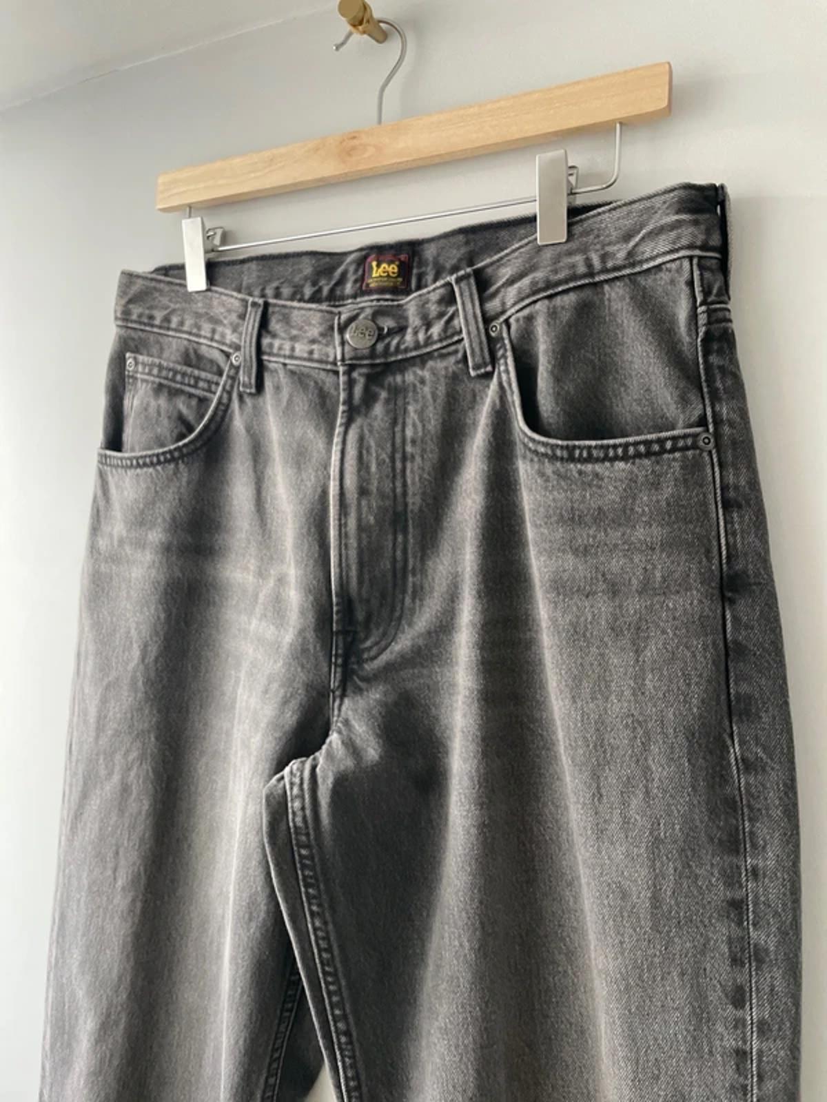 Men’s Lee Asher Relaxed Fit Jeans in Washed Black - W32/L32 -3079