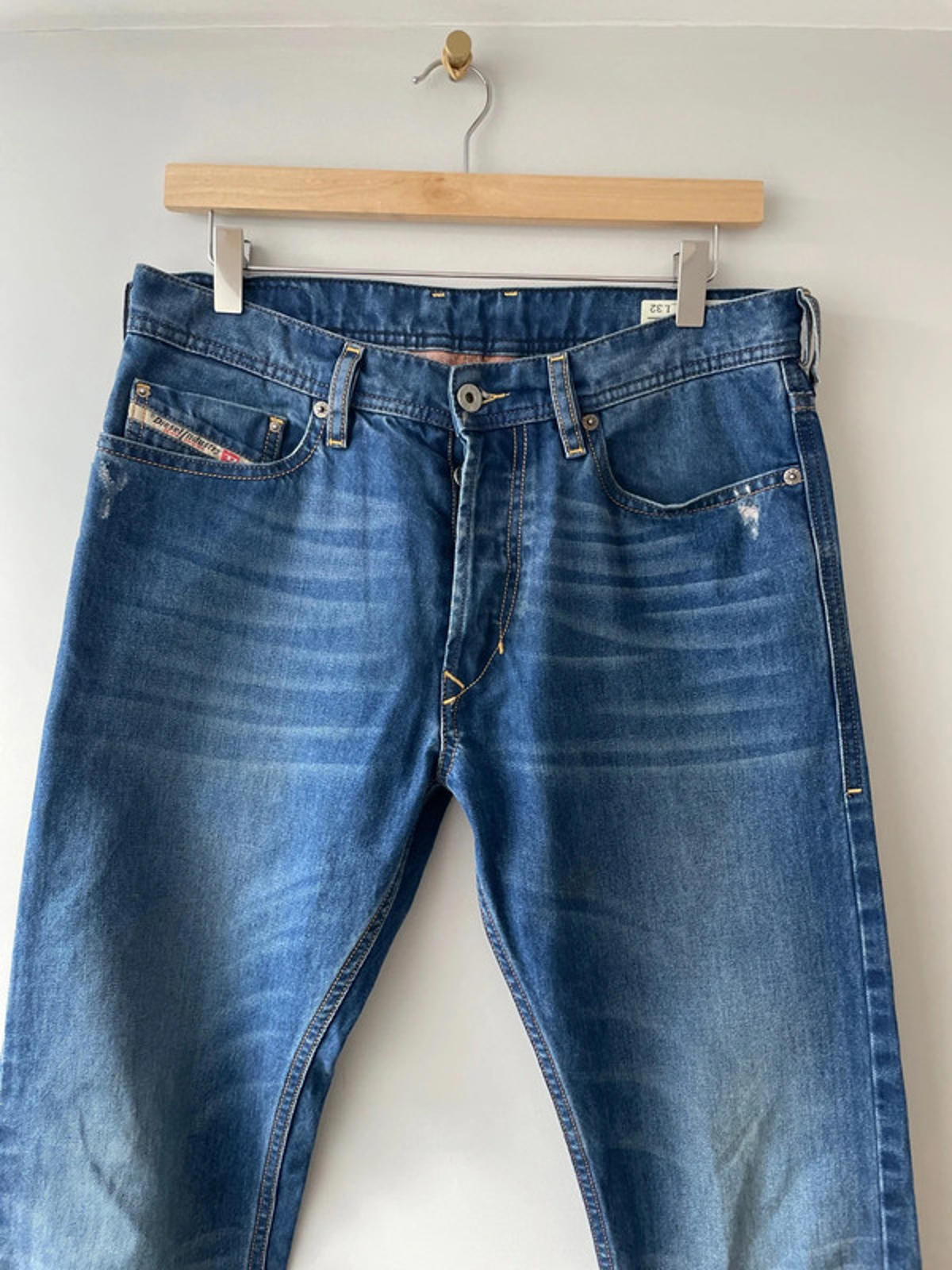 Womens Diesel Tepphar Slim Fit Jeans in Navy - W29/L32 - 2718